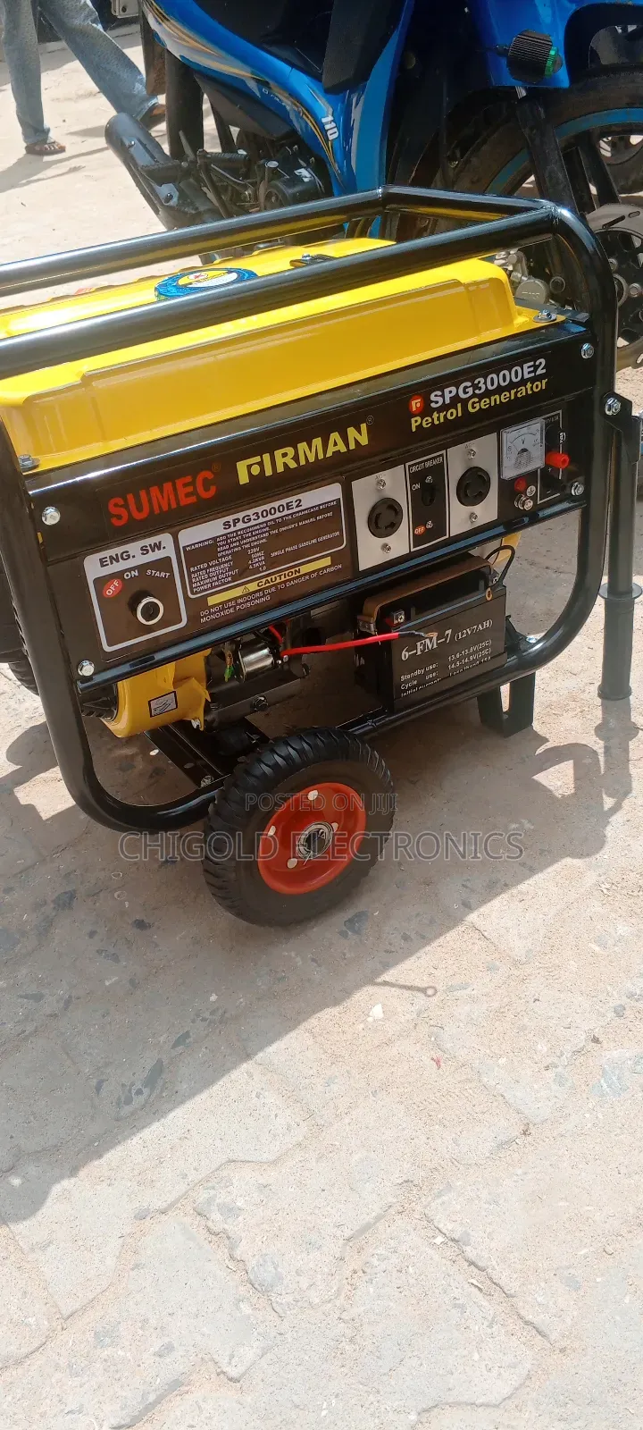 Original Fireman Generator 4.5 Kva 100% Copper Coin