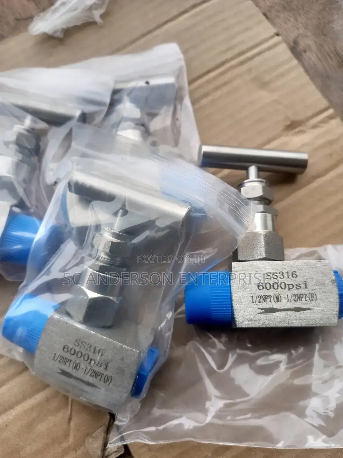 1/2" X 6000 Niddle Valve NPT (F)