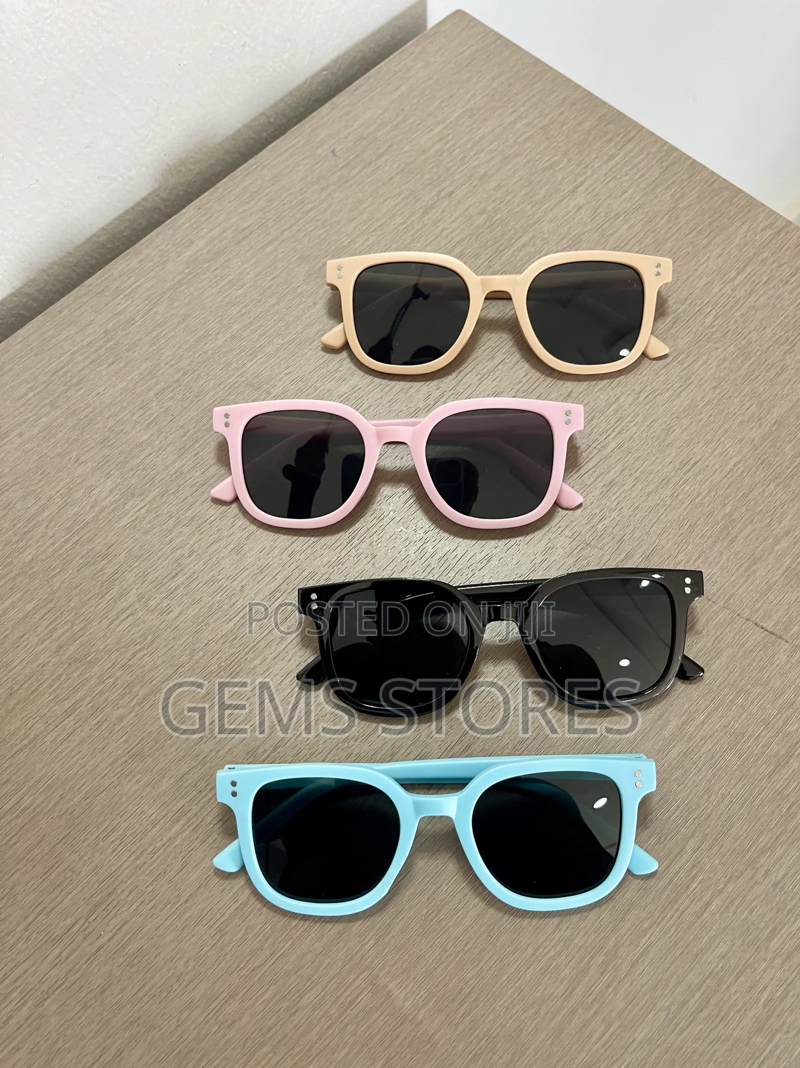 Trendy Matte Kids' Sunglasses Set - Available in 4 Classic Colors!
