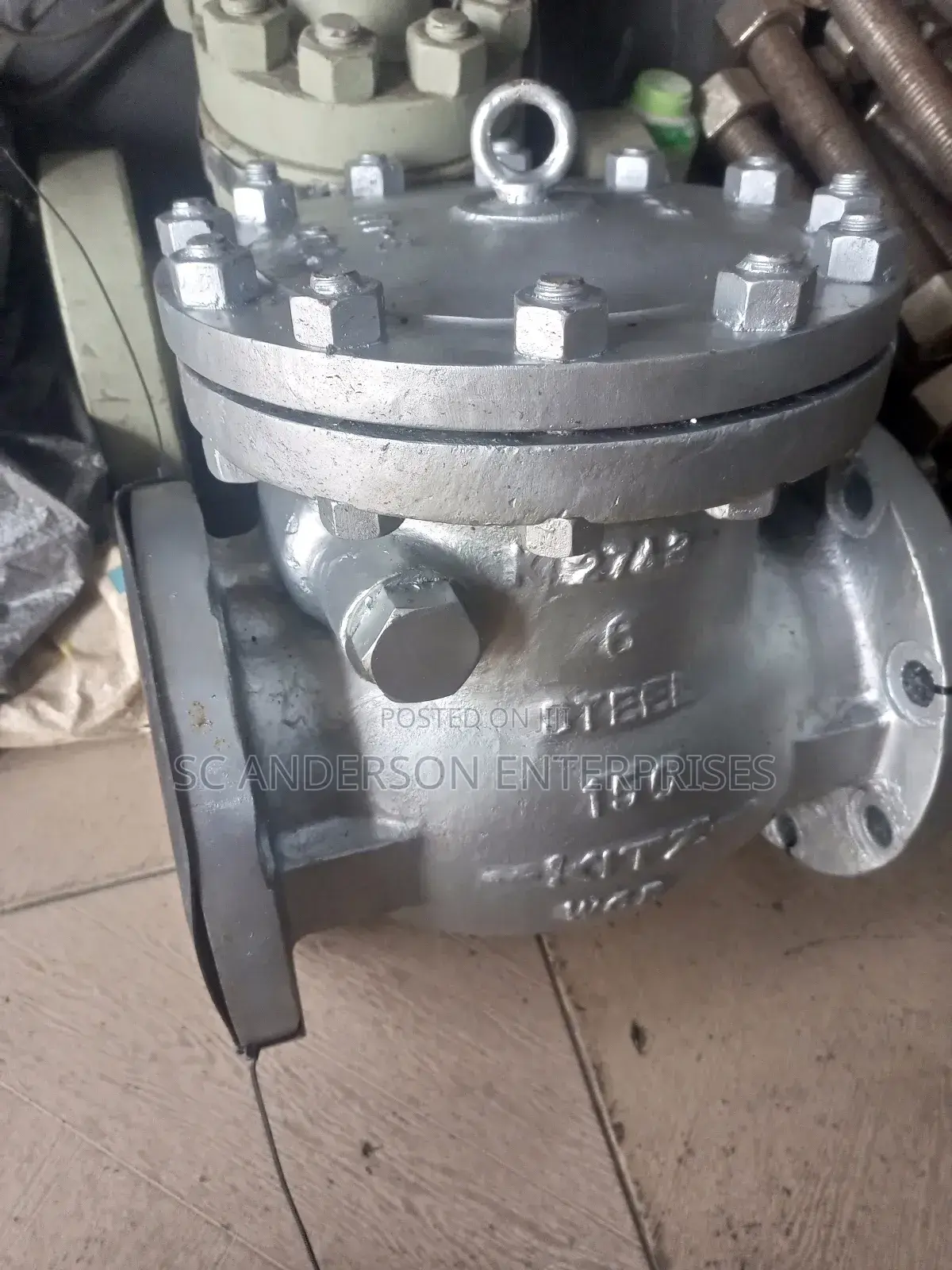 6" X 150# Check Valve Wcb Carbon Steel (Available In Other Sizes)