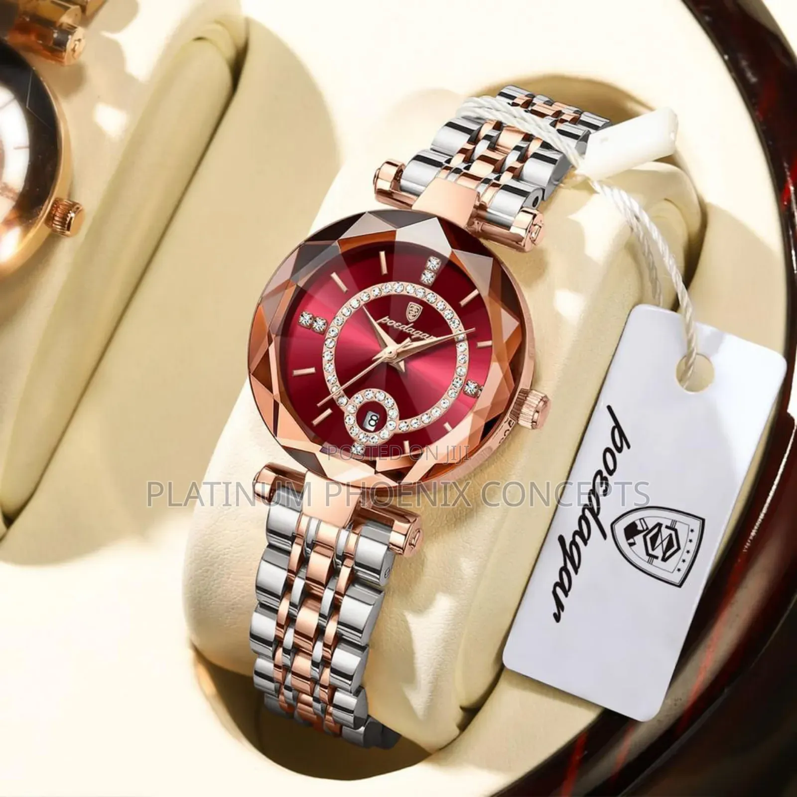 Poedagar Wristwatch (Female Chain Hand ) Full Boxed