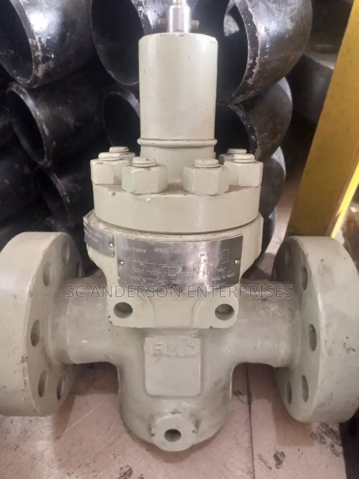 2-1/16 X 5000 FMC Gate Valve Carbon Steel