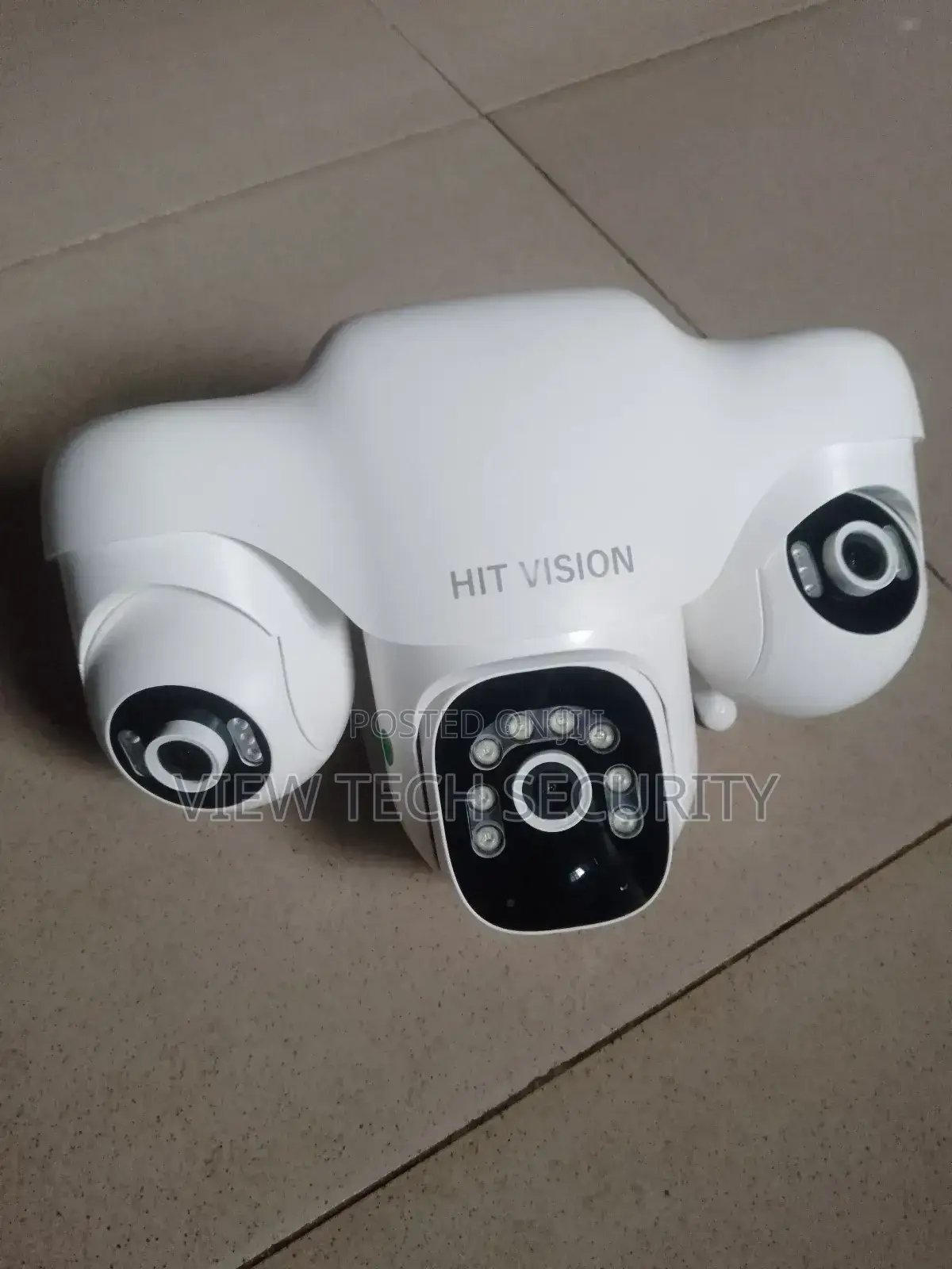 Triple Lens Smart Solar CCTV Camera PTZ