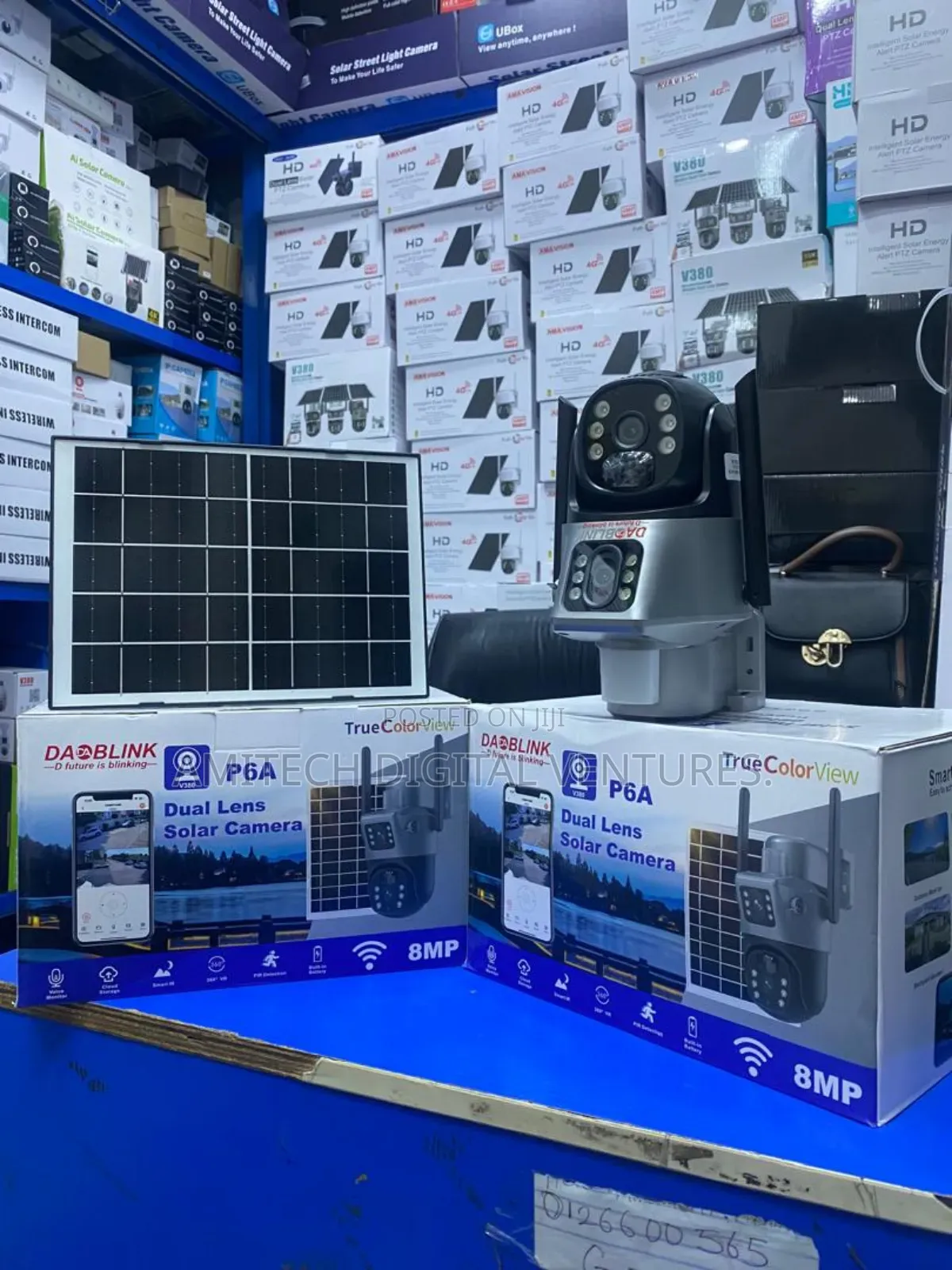 V380 Solar 4g PTZ Camera