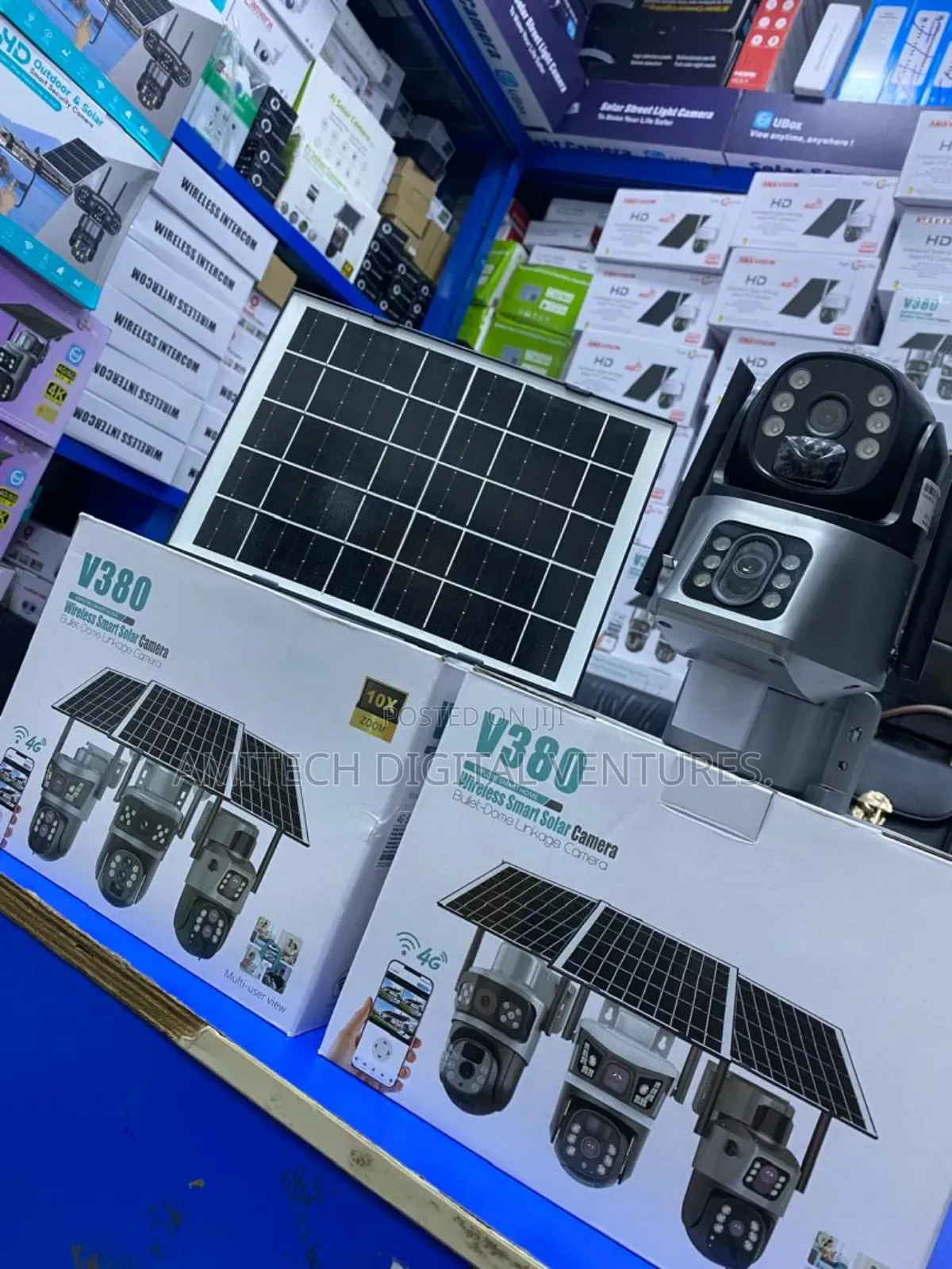 V380 Solar 4g PTZ Camera