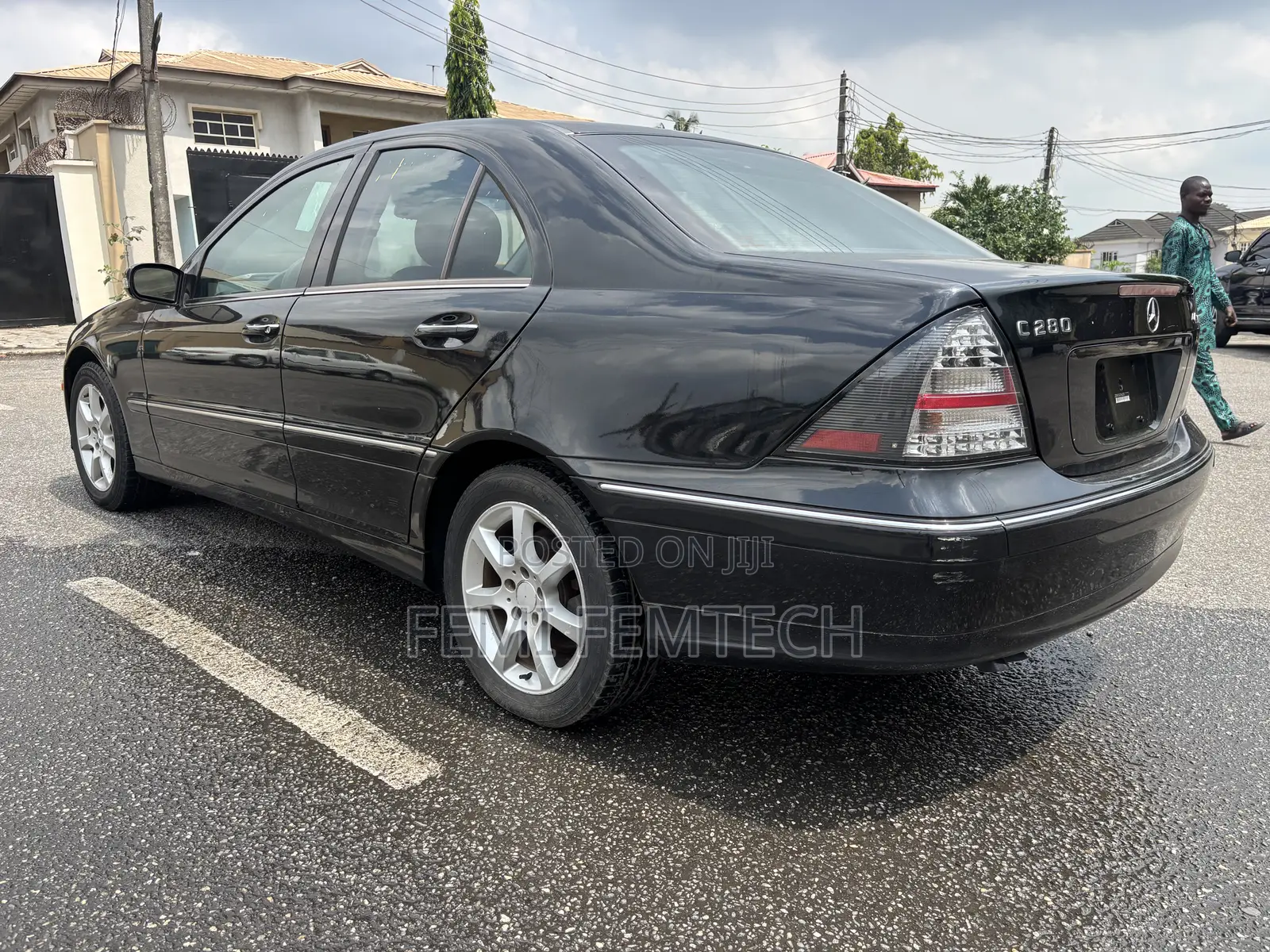 Mercedes-Benz C280 2007 Black