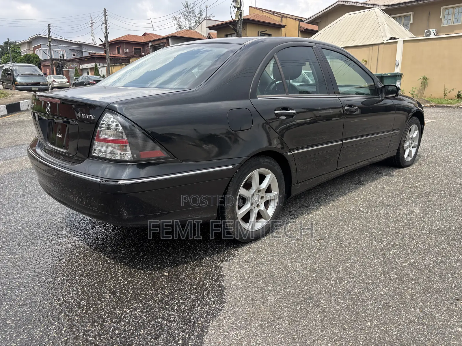Mercedes-Benz C280 2007 Black