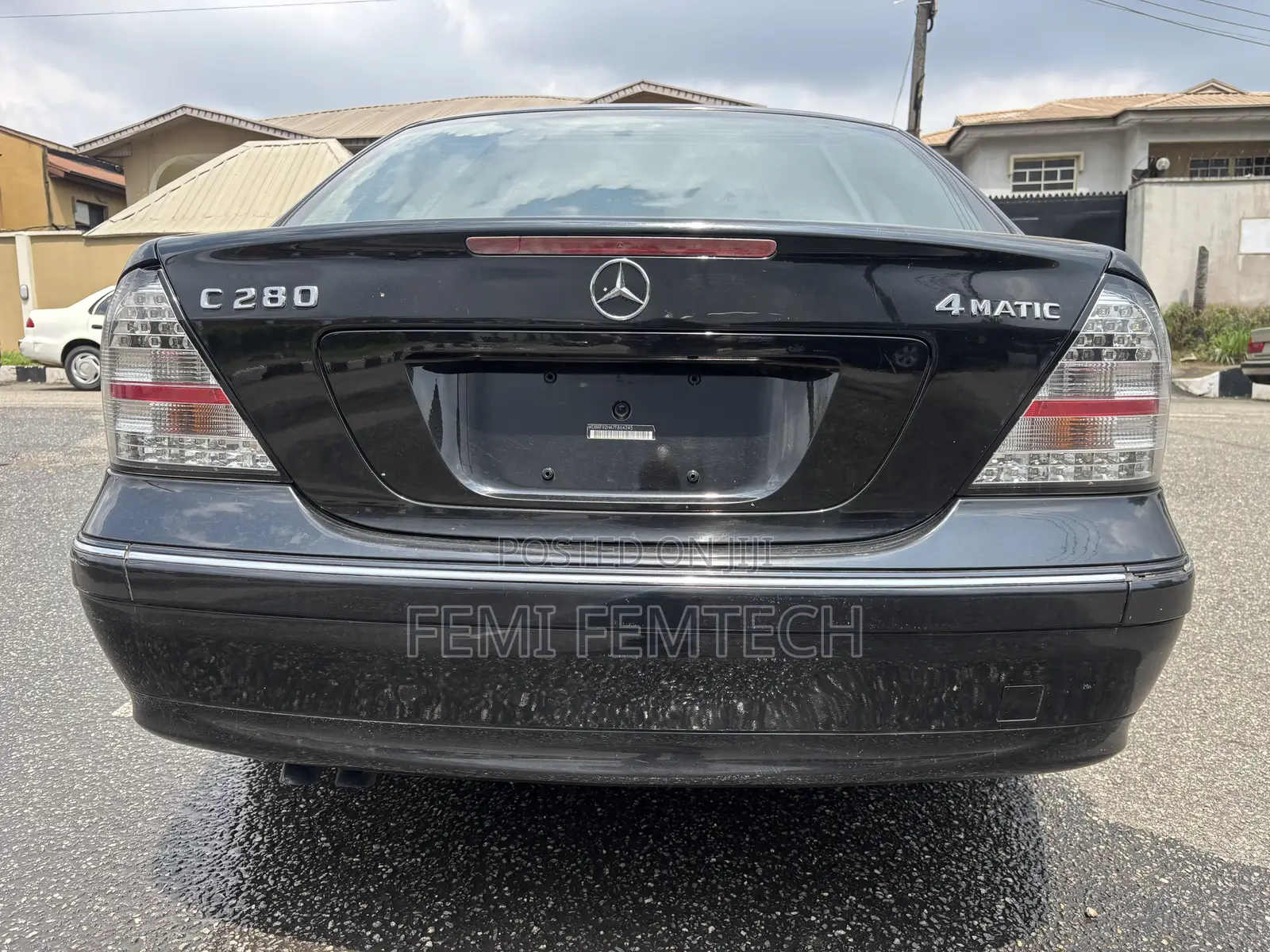 Mercedes-Benz C280 2007 Black