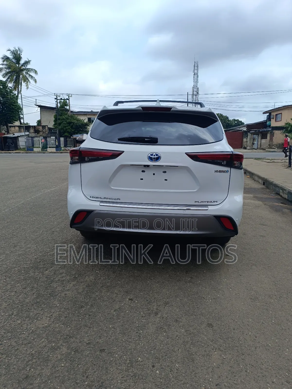 Toyota Highlander Platinum AWD 2024 White