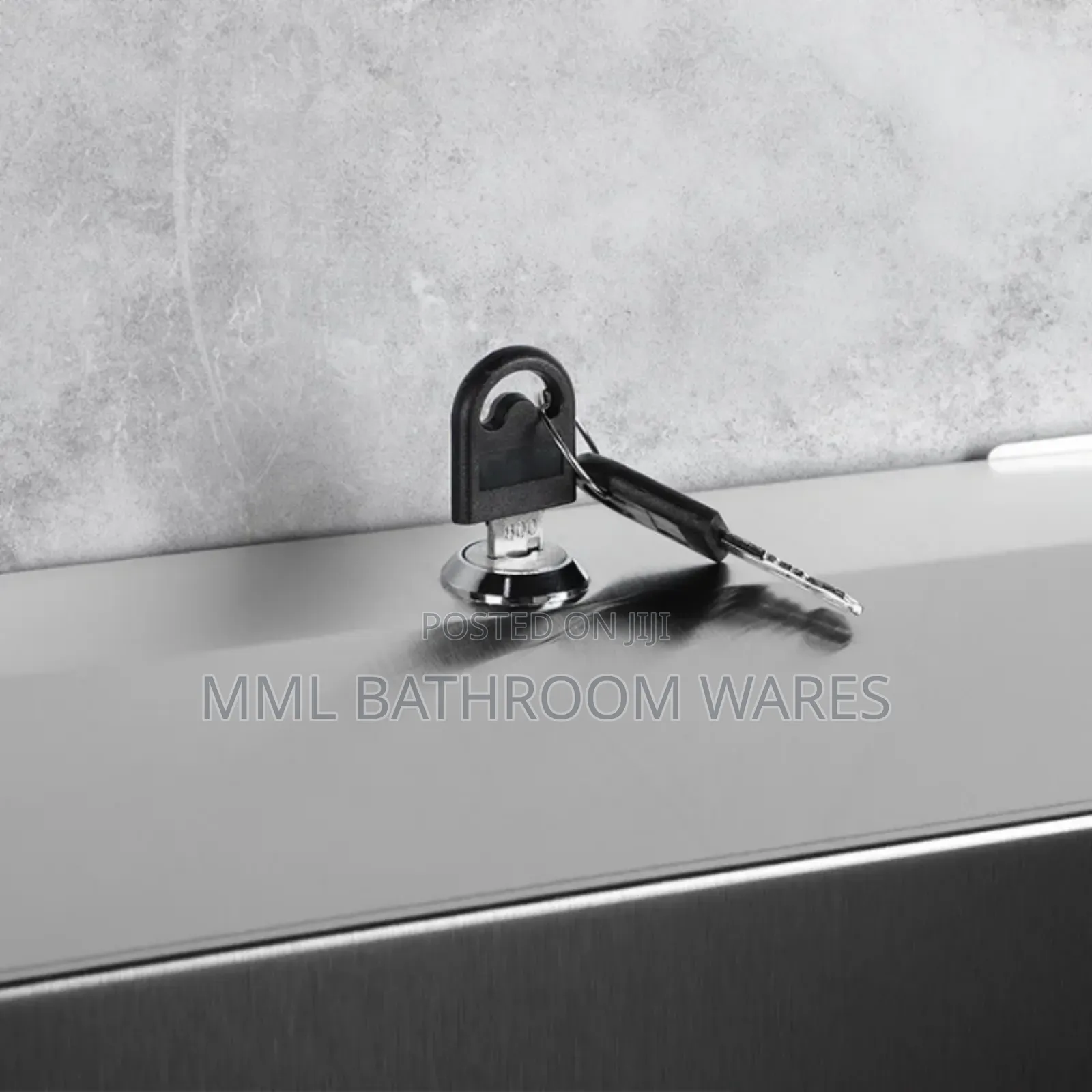304 Lockable Wall Mount Stainless Steel Commercial Tissue Dispenser