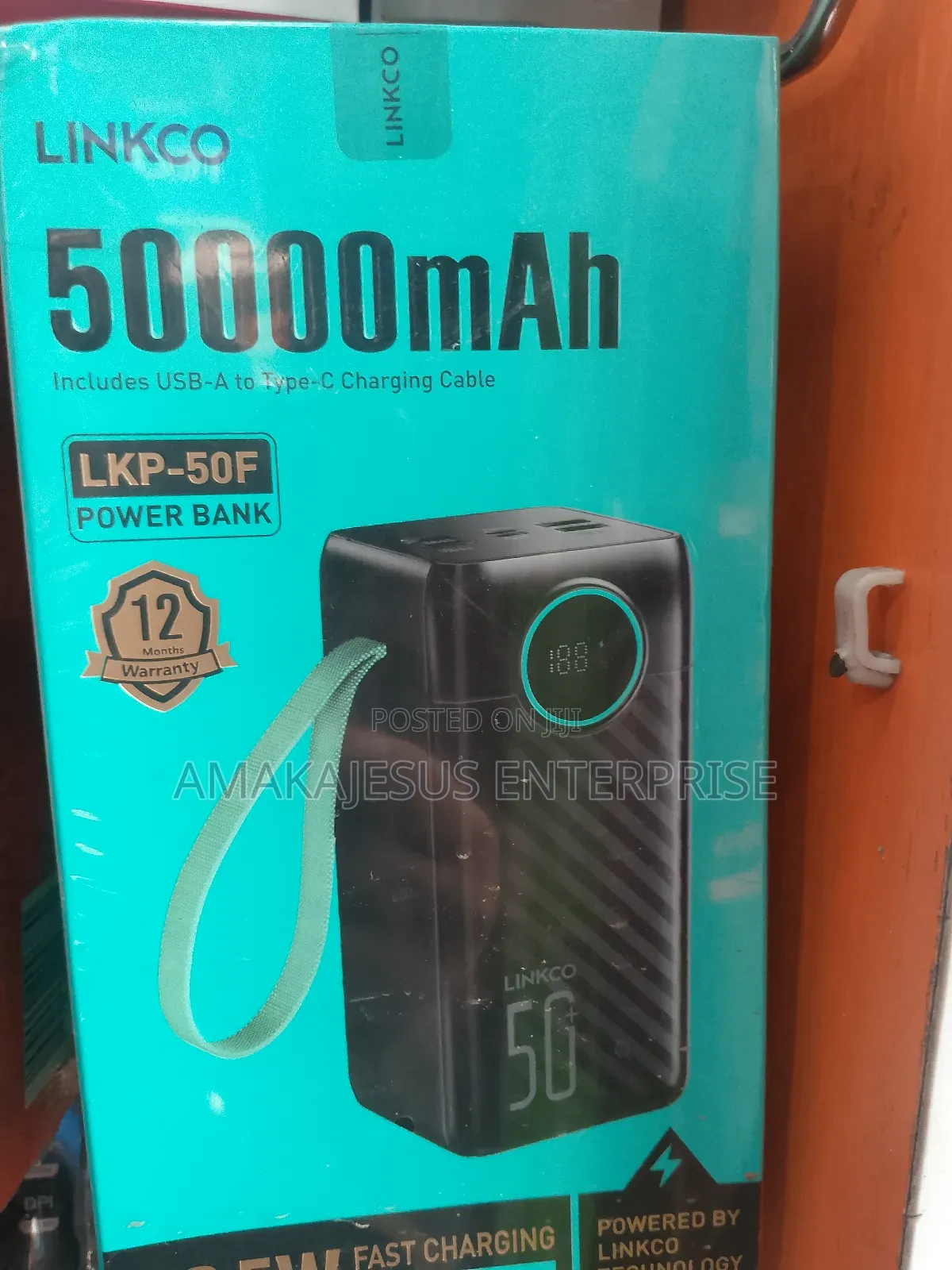 Linkco 50000mah 22.5w Fast Charging Type-C Output Powerbank