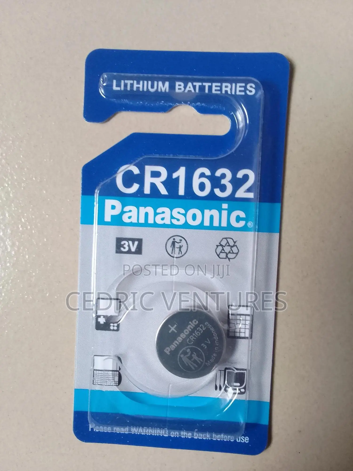 Panasonic Cr2450 Lithium Cell 3volts Battery