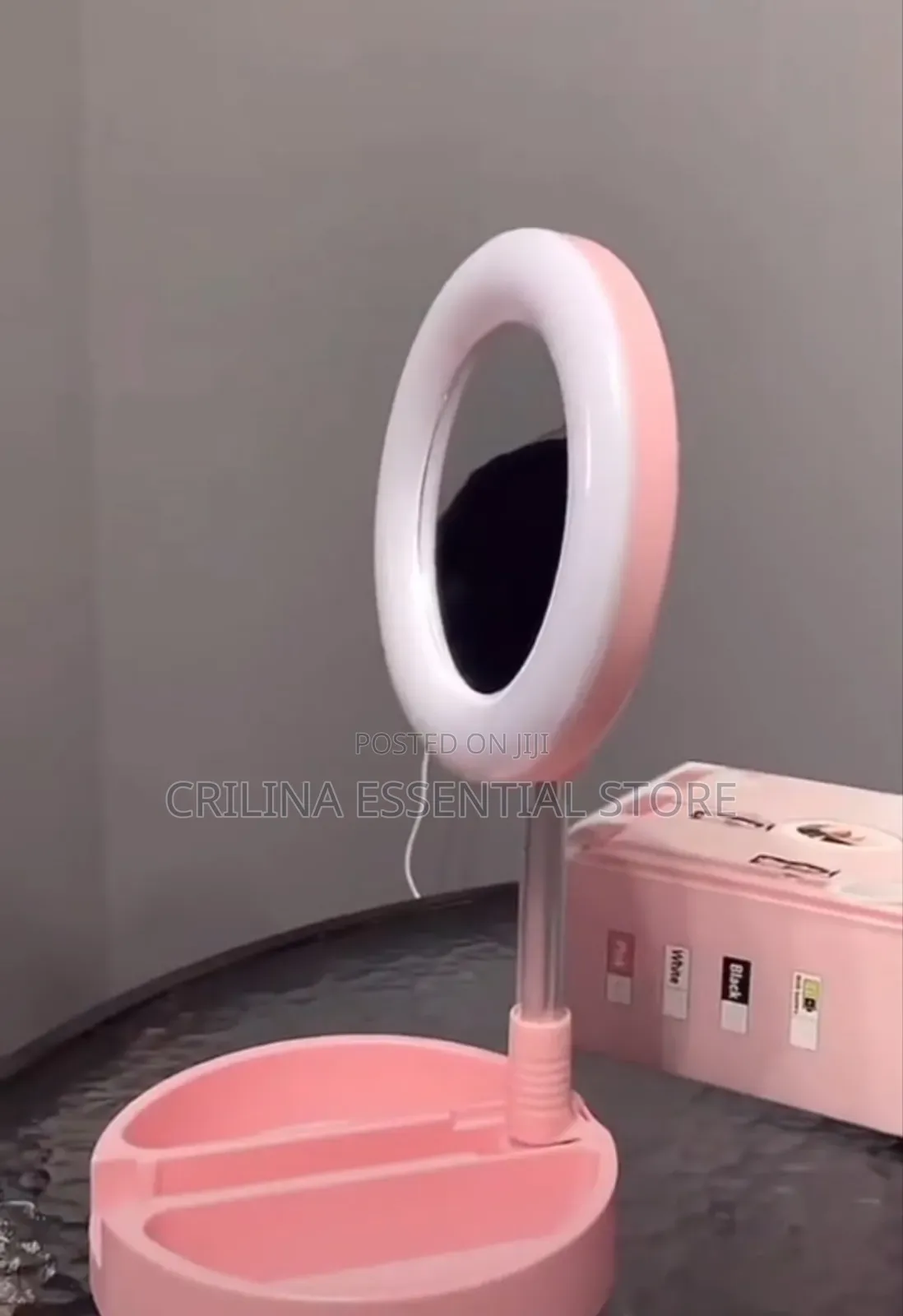 Lampu Ring Light With Phone Holder