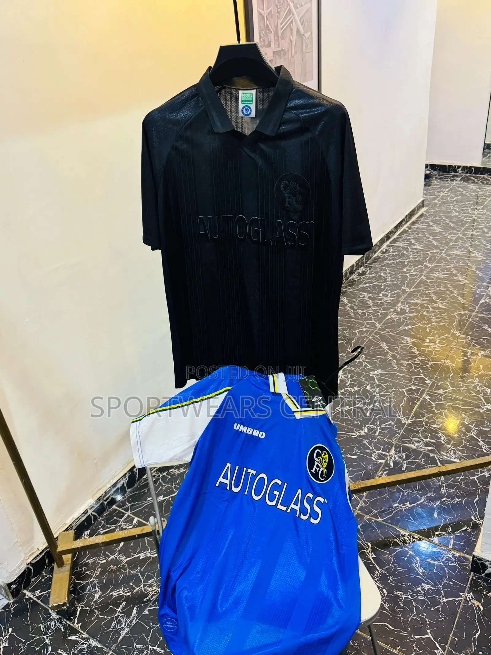 Chelsea Black Autoglass Retro or Blue Each