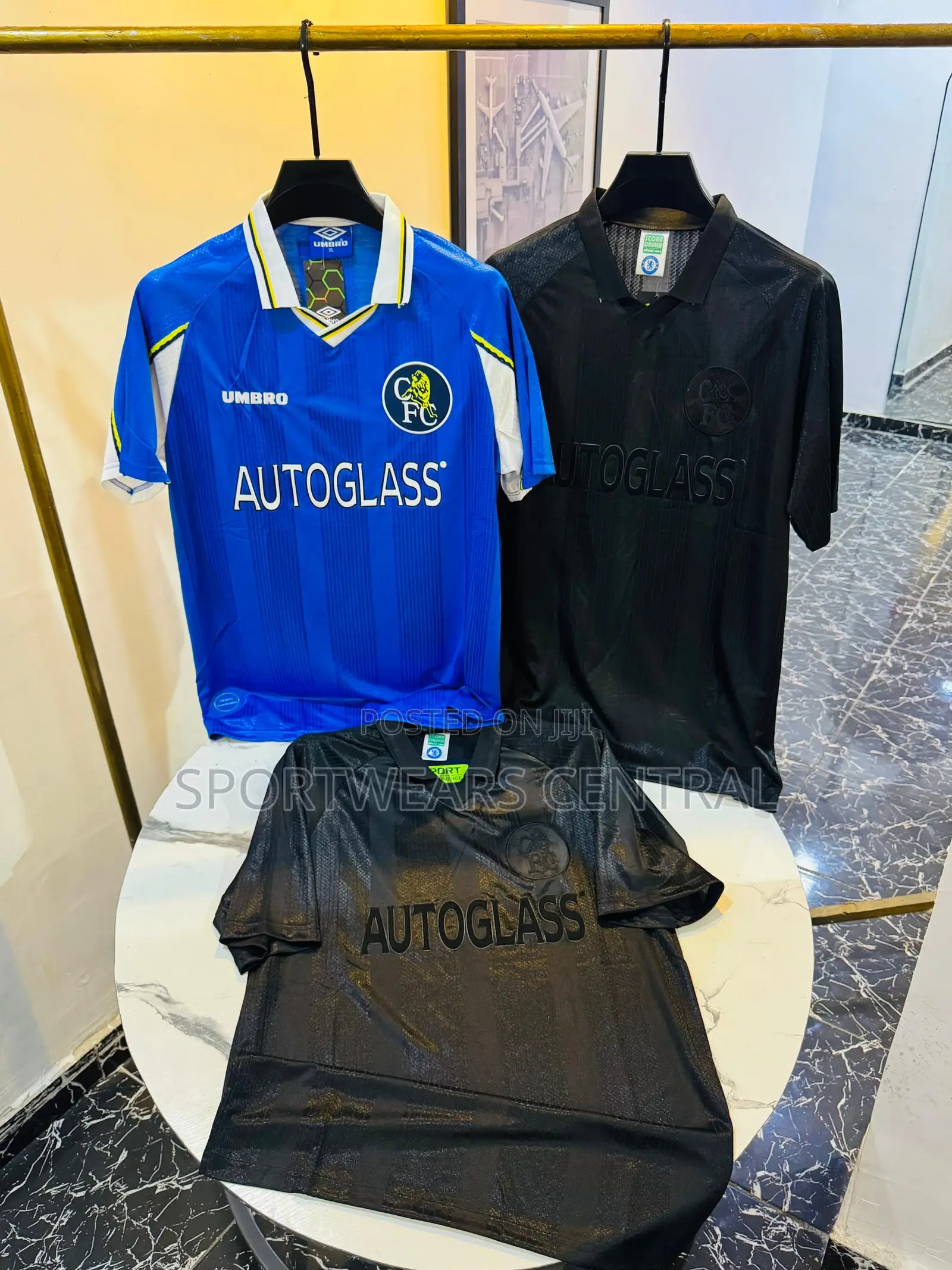 Chelsea Black Autoglass Retro or Blue Each