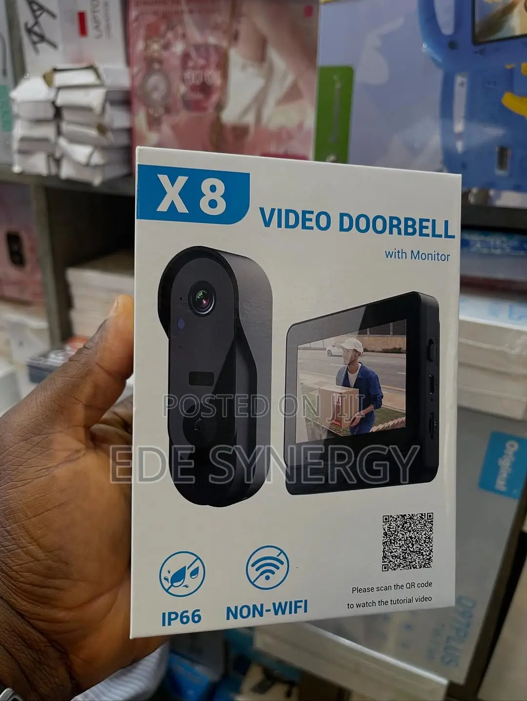 High Definition Video Doorbell With Indoor Monitor