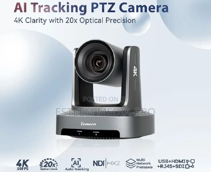 Tenveo Tevo-Uvs20a 4k30 Ai-Powered PTZ Camera