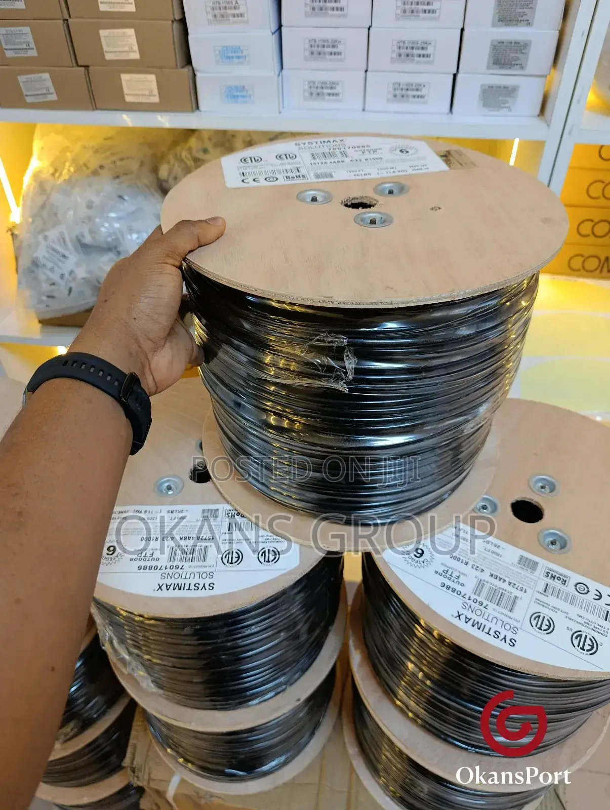 Commscope Systimax Outdoor Cat6 Cable – 100% Pure Copper/ Osp 305m