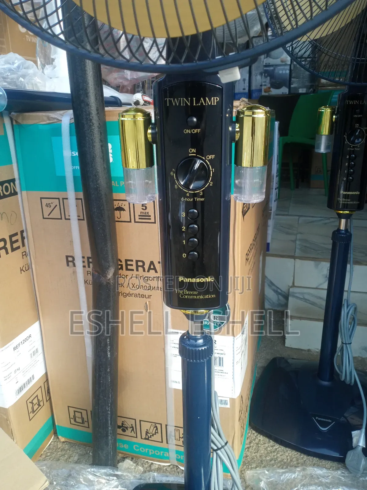 Panasonic Standing Fan With Twin Bulb