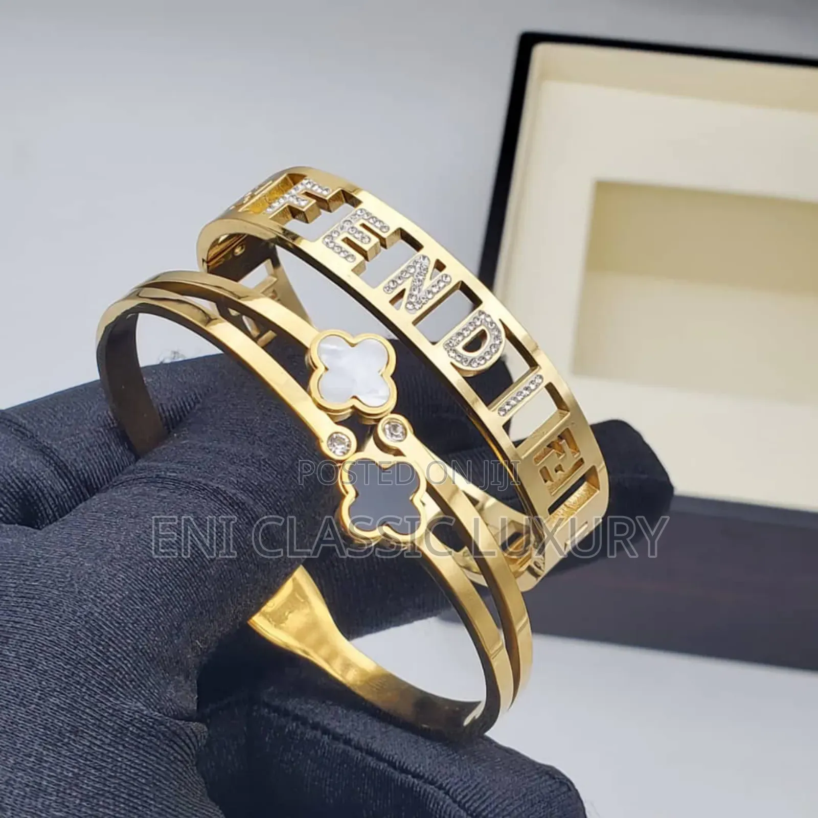 Unisex Luxury Bracelets Original Stainless Steel Louis Vuitton Well