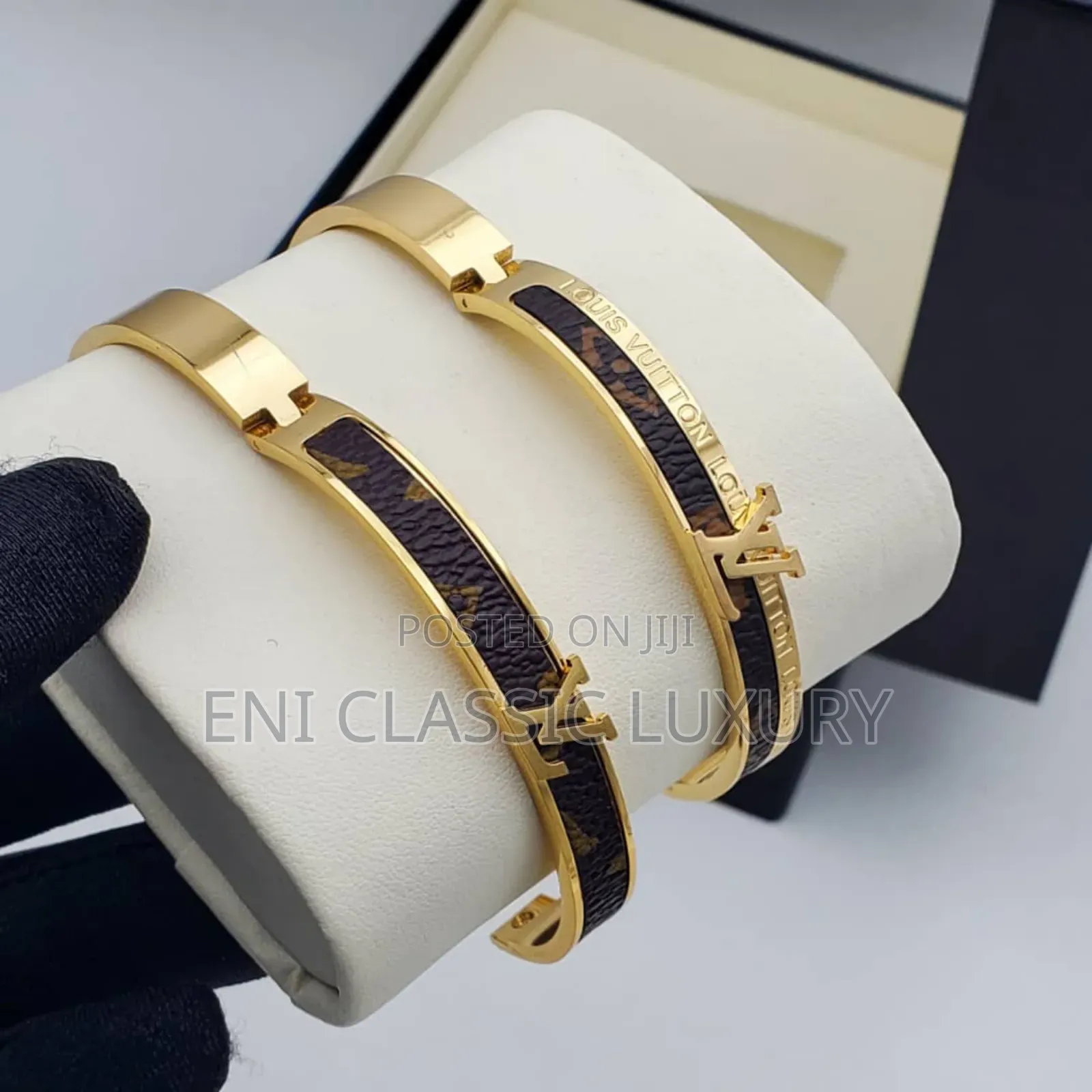 Unisex Luxury Bracelets Original Stainless Steel Louis Vuitton Well