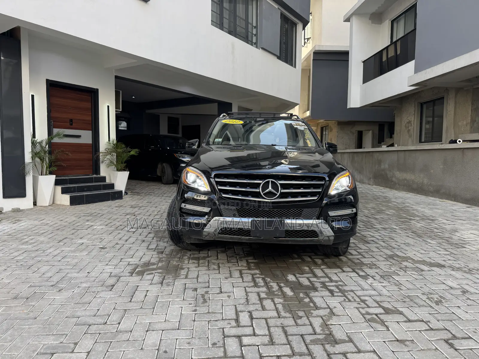 Mercedes-Benz M Class ML 350 4Matic 2012 Black