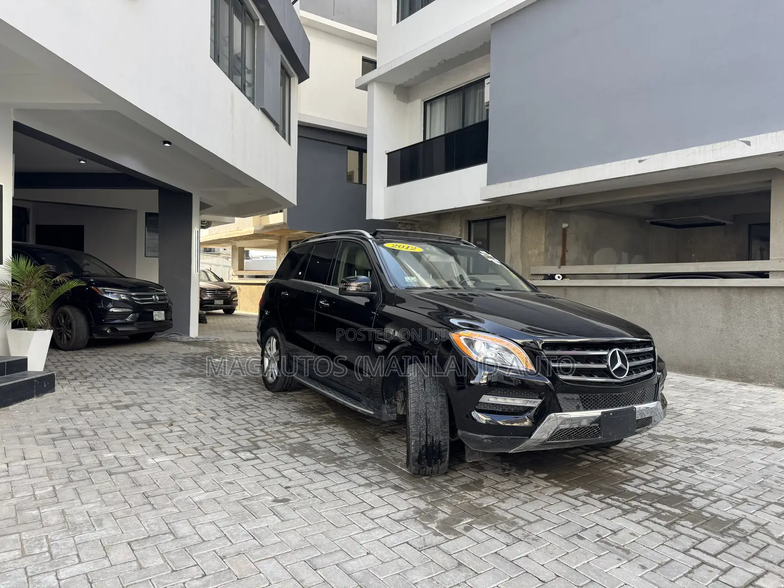 Mercedes-Benz M Class ML 350 4Matic 2012 Black
