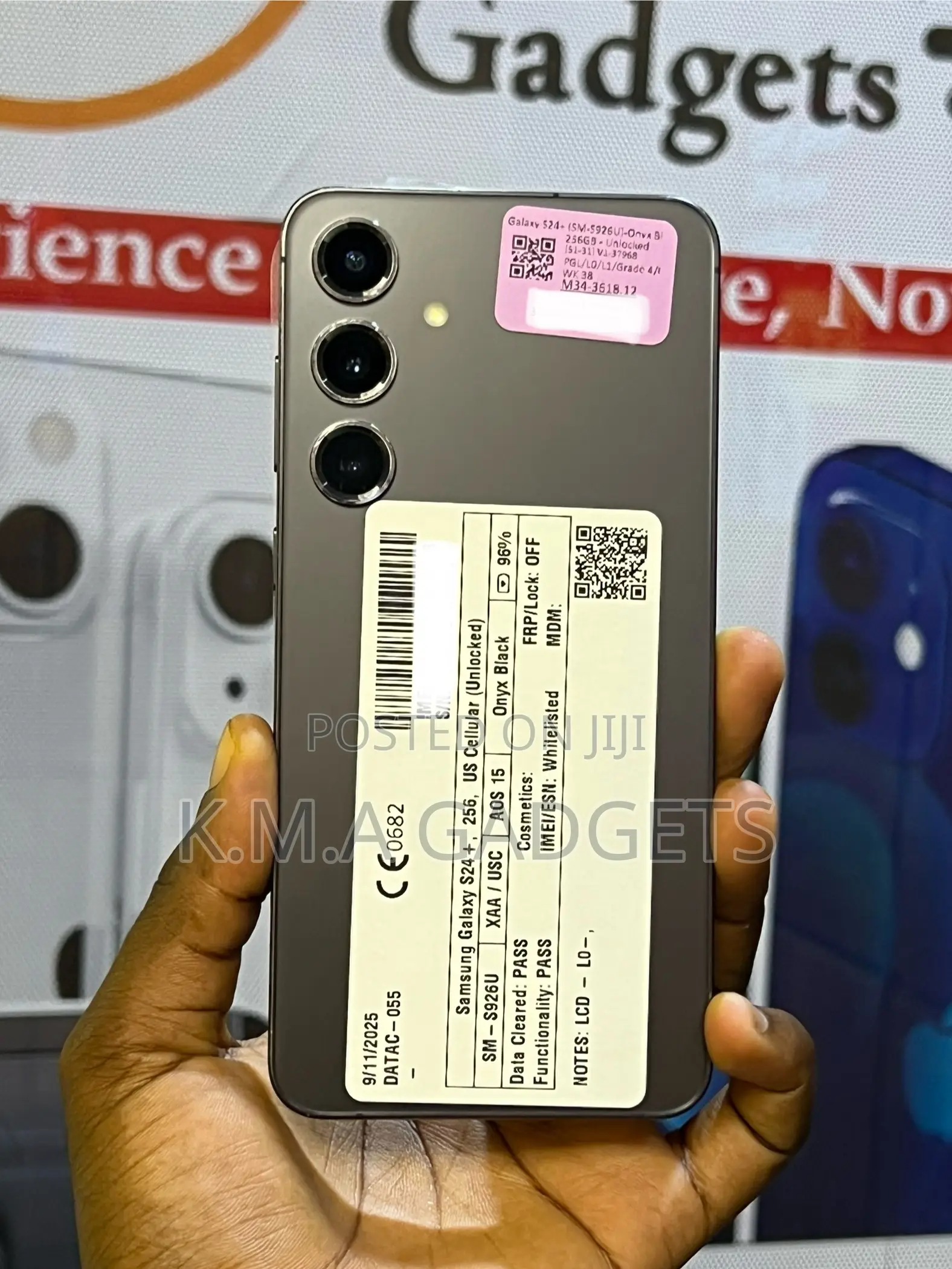 Samsung Galaxy S24 Plus 256 GB Gray