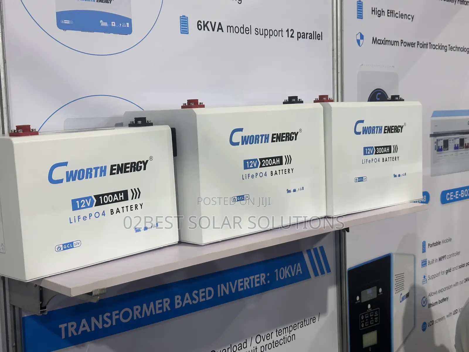 Cworth 15kwh Lifep04 Solid Battery