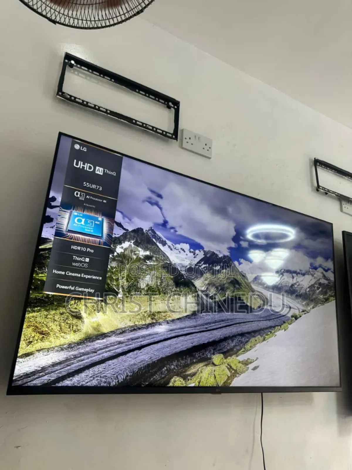 55inches Lg Ur Smart Tv Thinq Crystal Processor Game Play