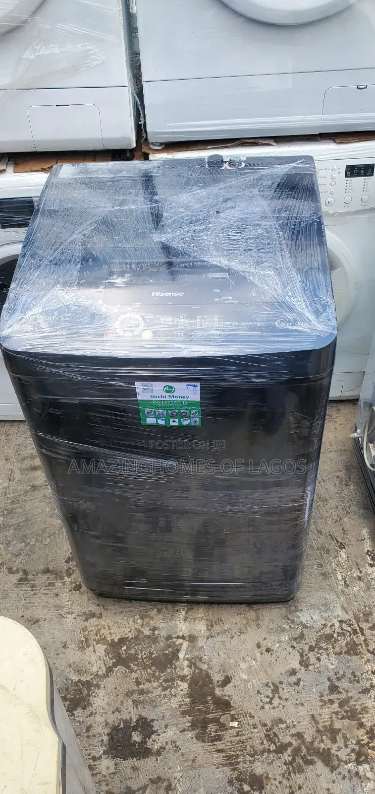 8kg Wash and Spin Automatic Top Loader Washing Machines Hisense Uk