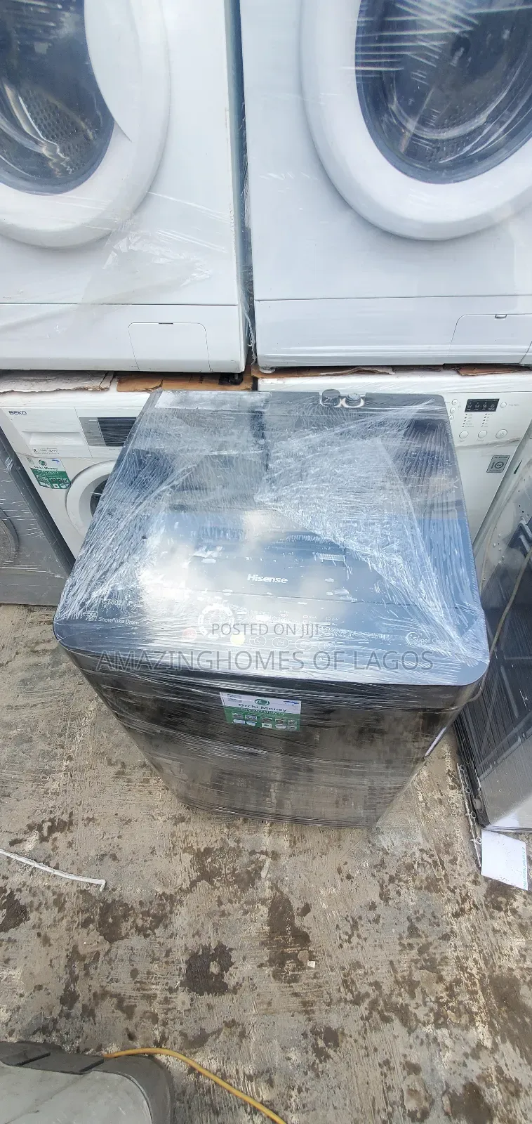 8kg Wash and Spin Automatic Top Loader Washing Machines Hisense Uk