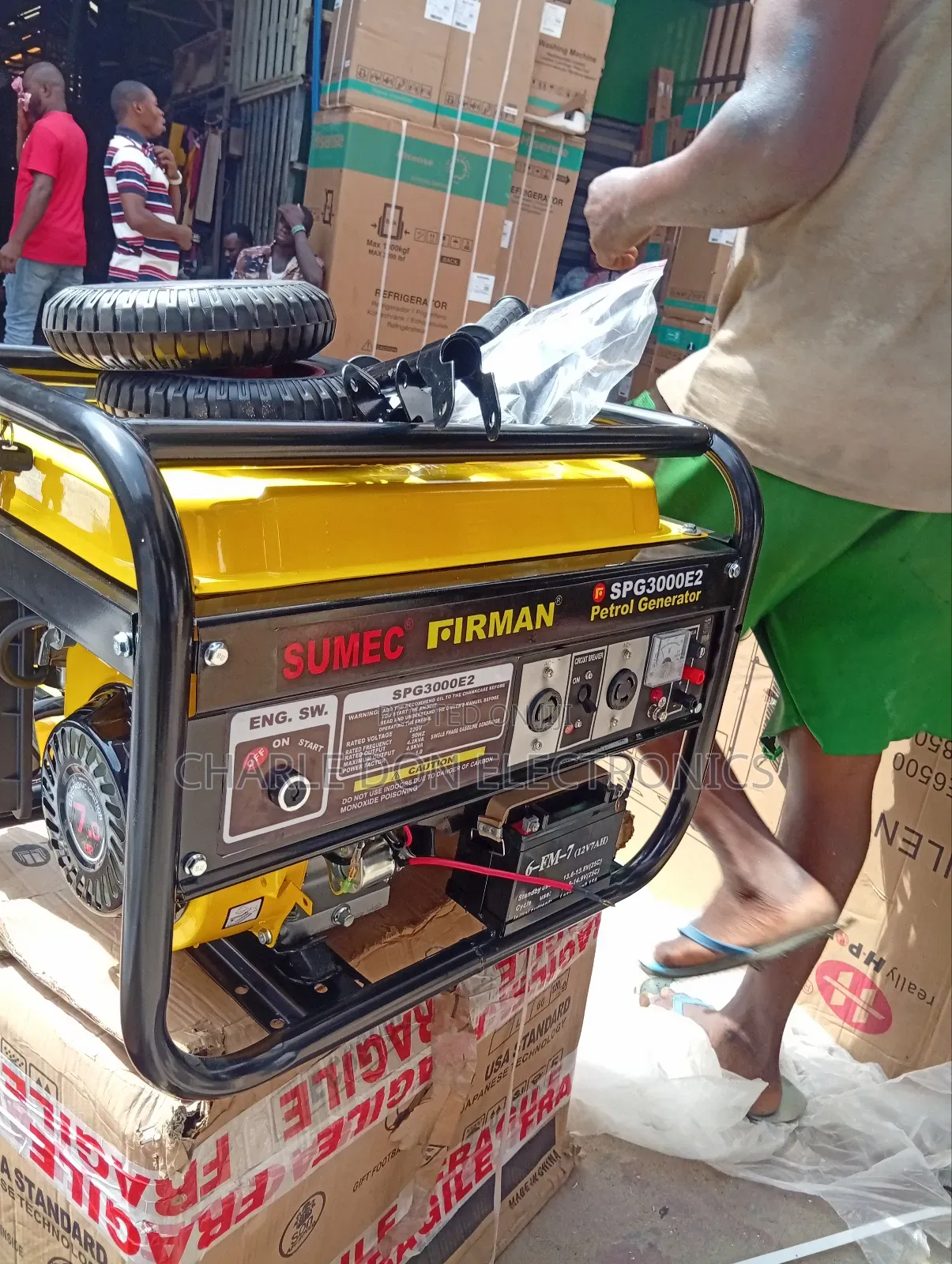 Original Fireman 4.5kva Petrol Generator You Can See in the Market