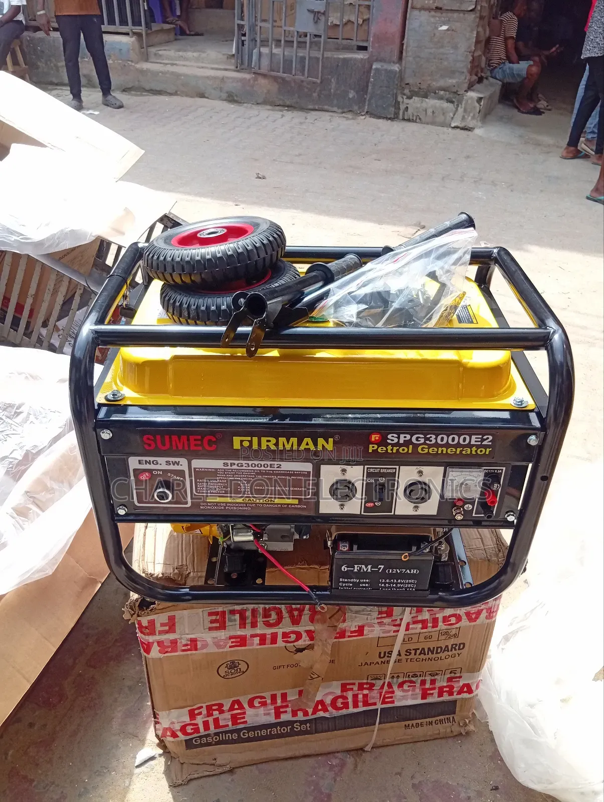 Original Fireman 4.5kva Petrol Generator You Can See in the Market