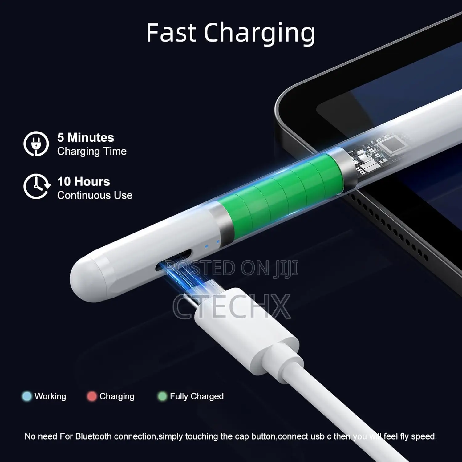 Stylus Pen for iPad (2025-2018)