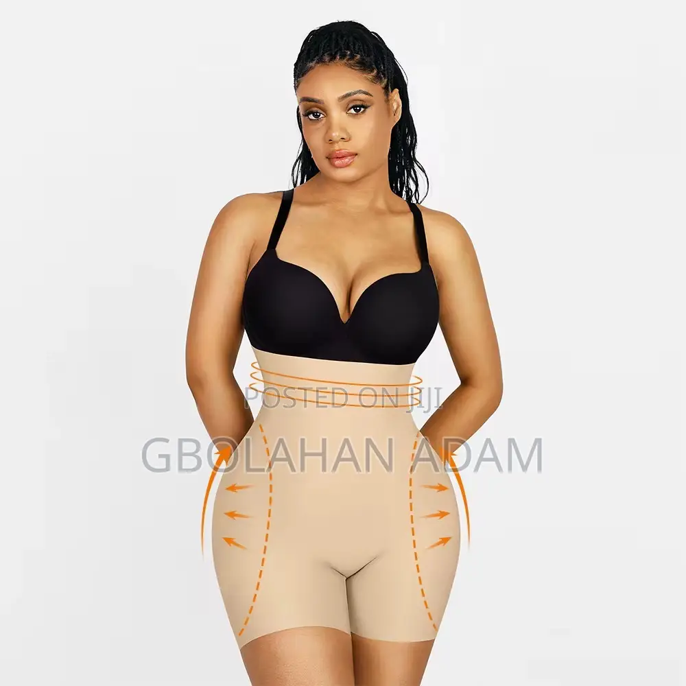 Abdominal Tummy Control Shorts With Removable Hip Pads