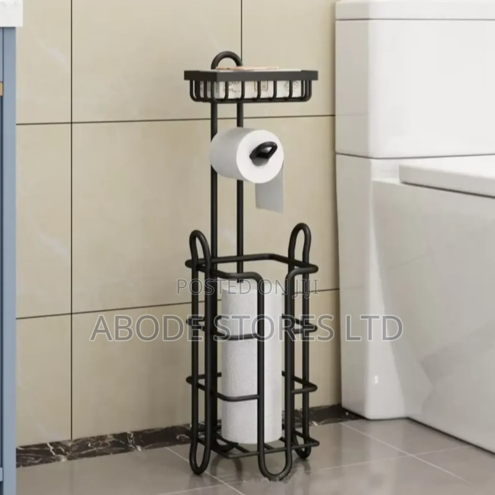 3 in 1 Heavy Duty Bathroom/Tissue Stand