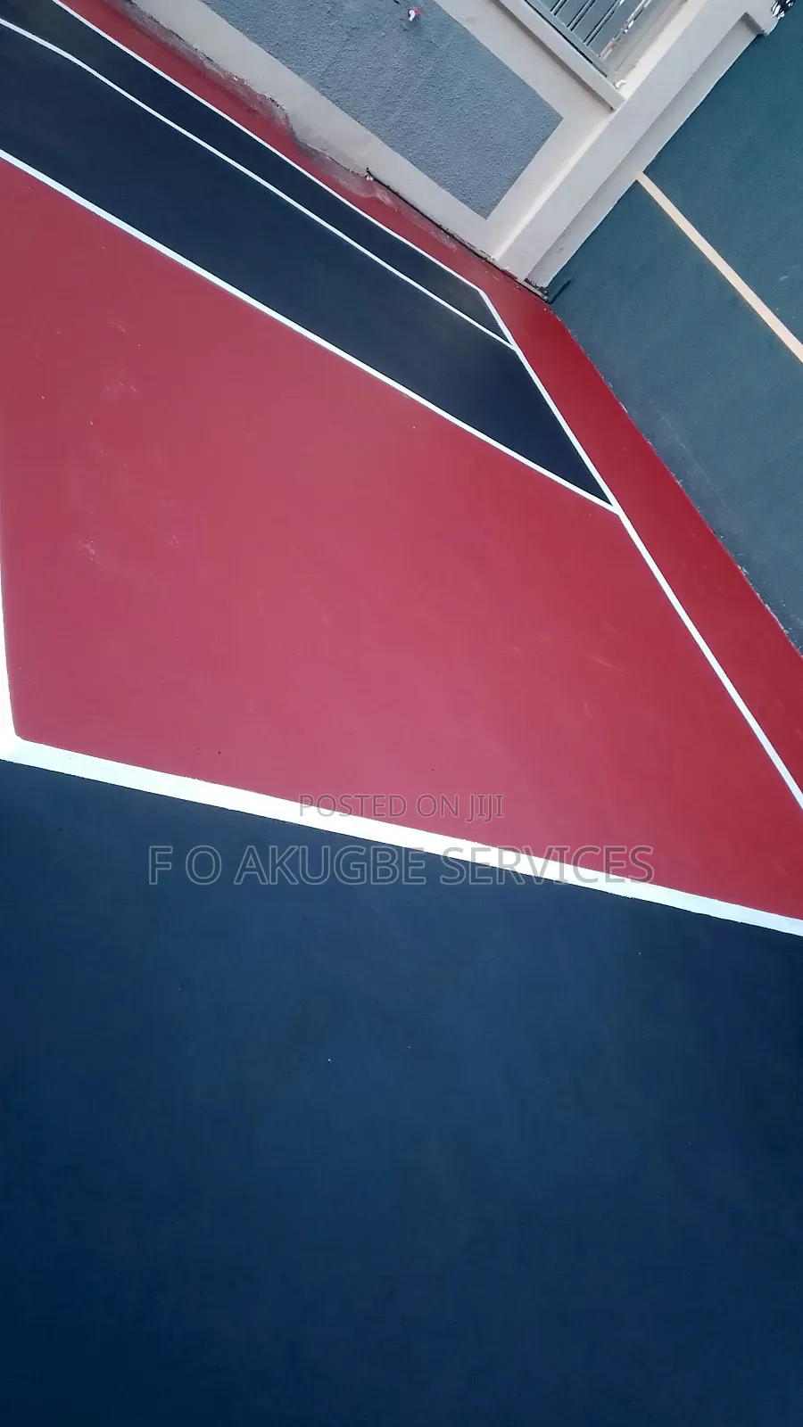 Basketball Court Construction, Reinforcement and Mentainace.