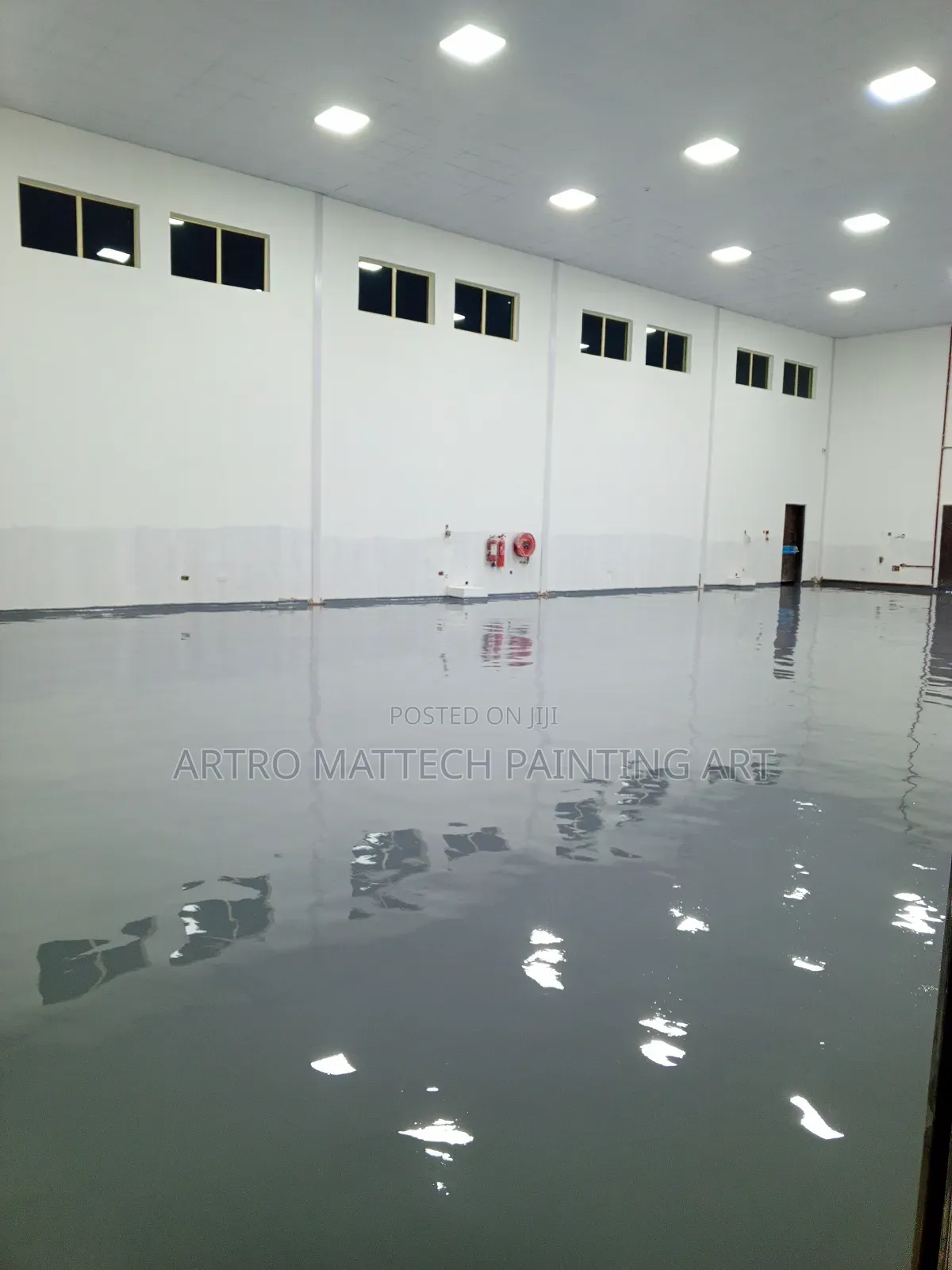 Strong/Durable Epoxy Floor Coating, Painting and Shines