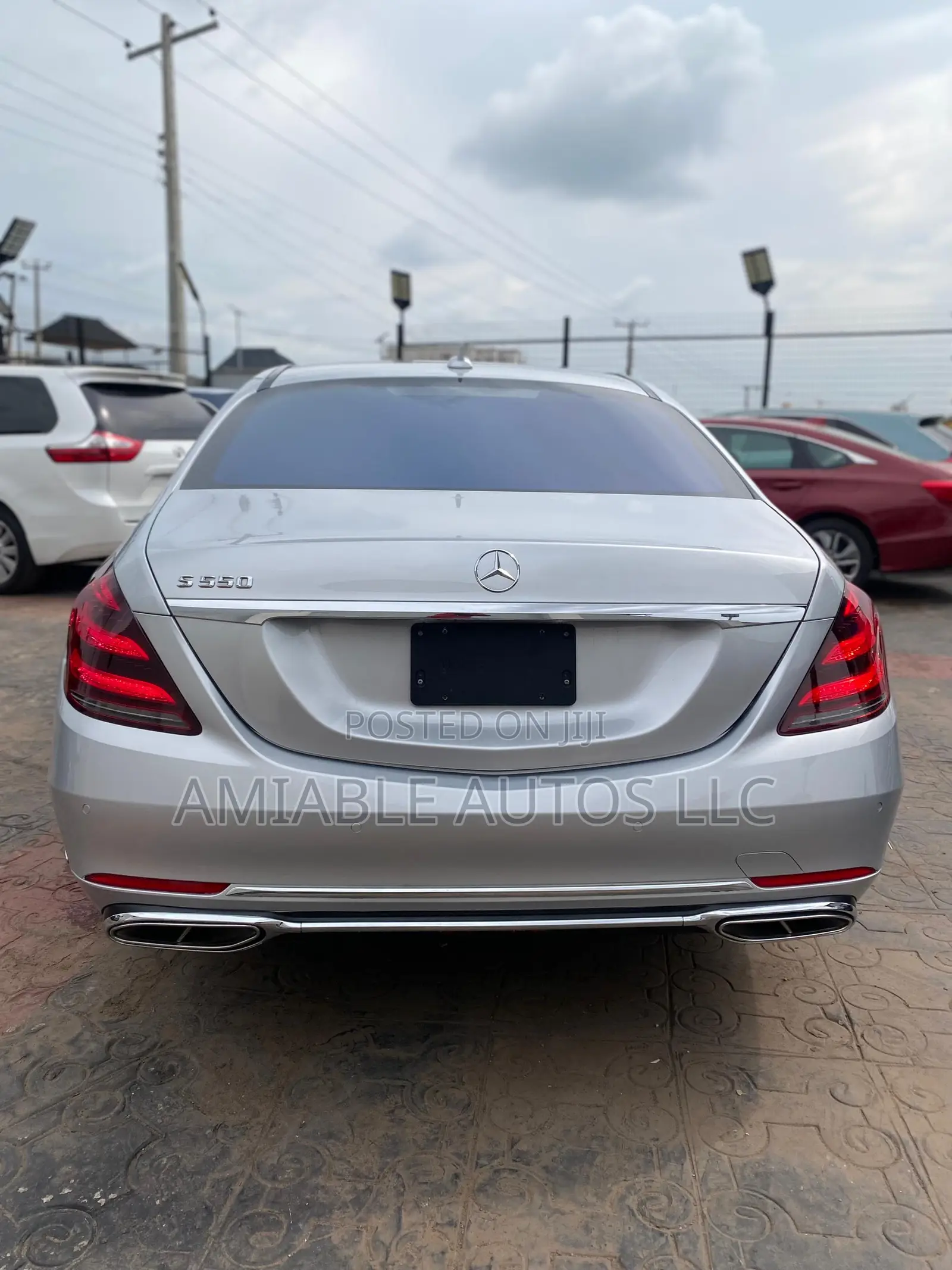 Mercedes-Benz S-Class S 550 4MATIC 2015 Silver