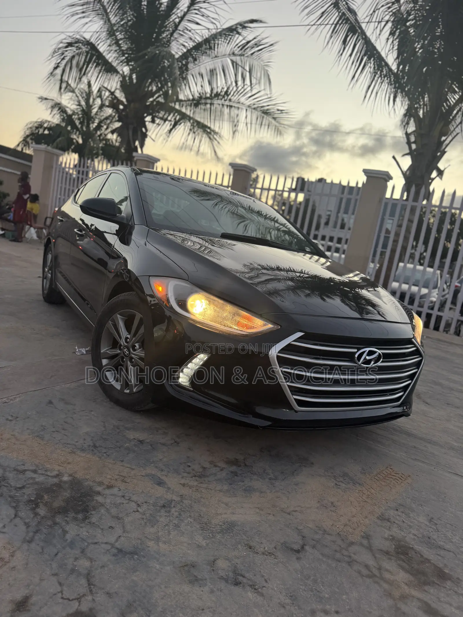 Hyundai Elantra Sport Sedan FWD (1.6L 4cyl 6M) 2017 Black