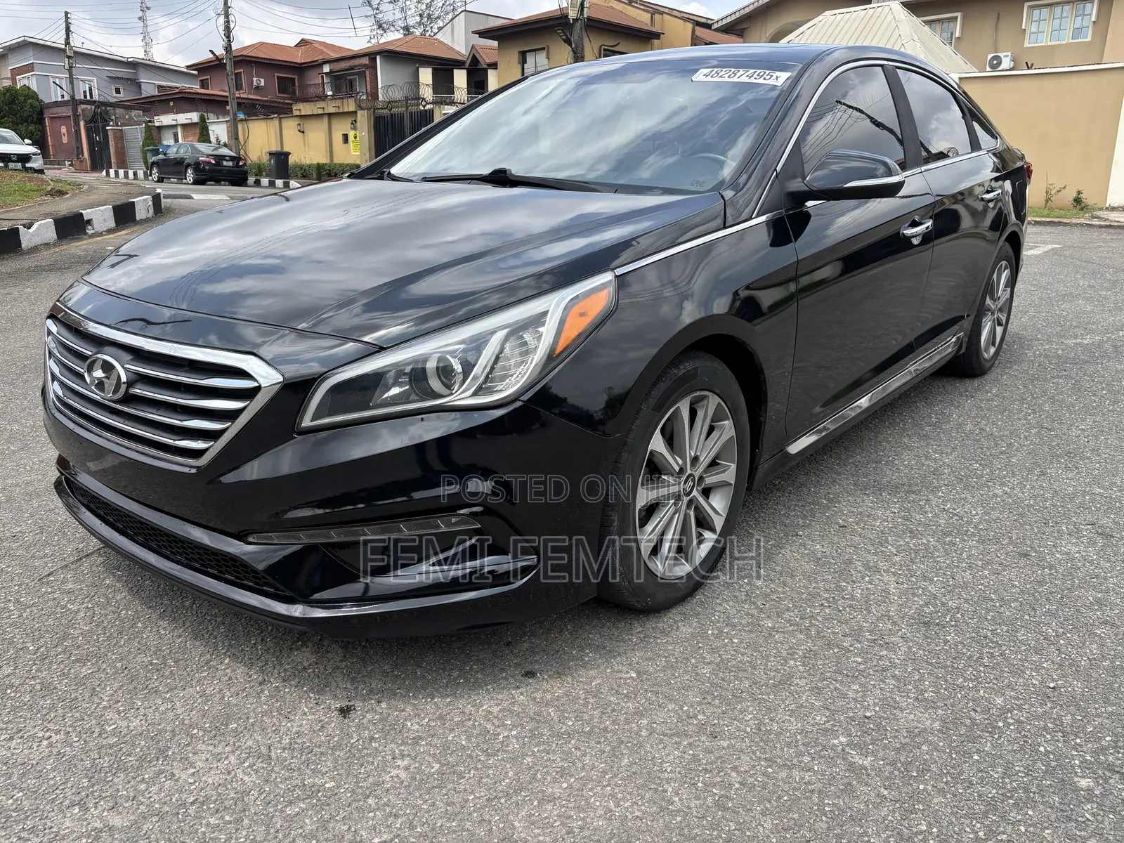Hyundai Sonata Limited Sedan FWD (2.4L 4cyl 6A) 2016 Black