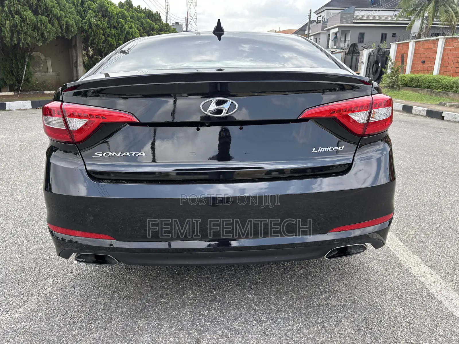 Hyundai Sonata Limited Sedan FWD (2.4L 4cyl 6A) 2016 Black