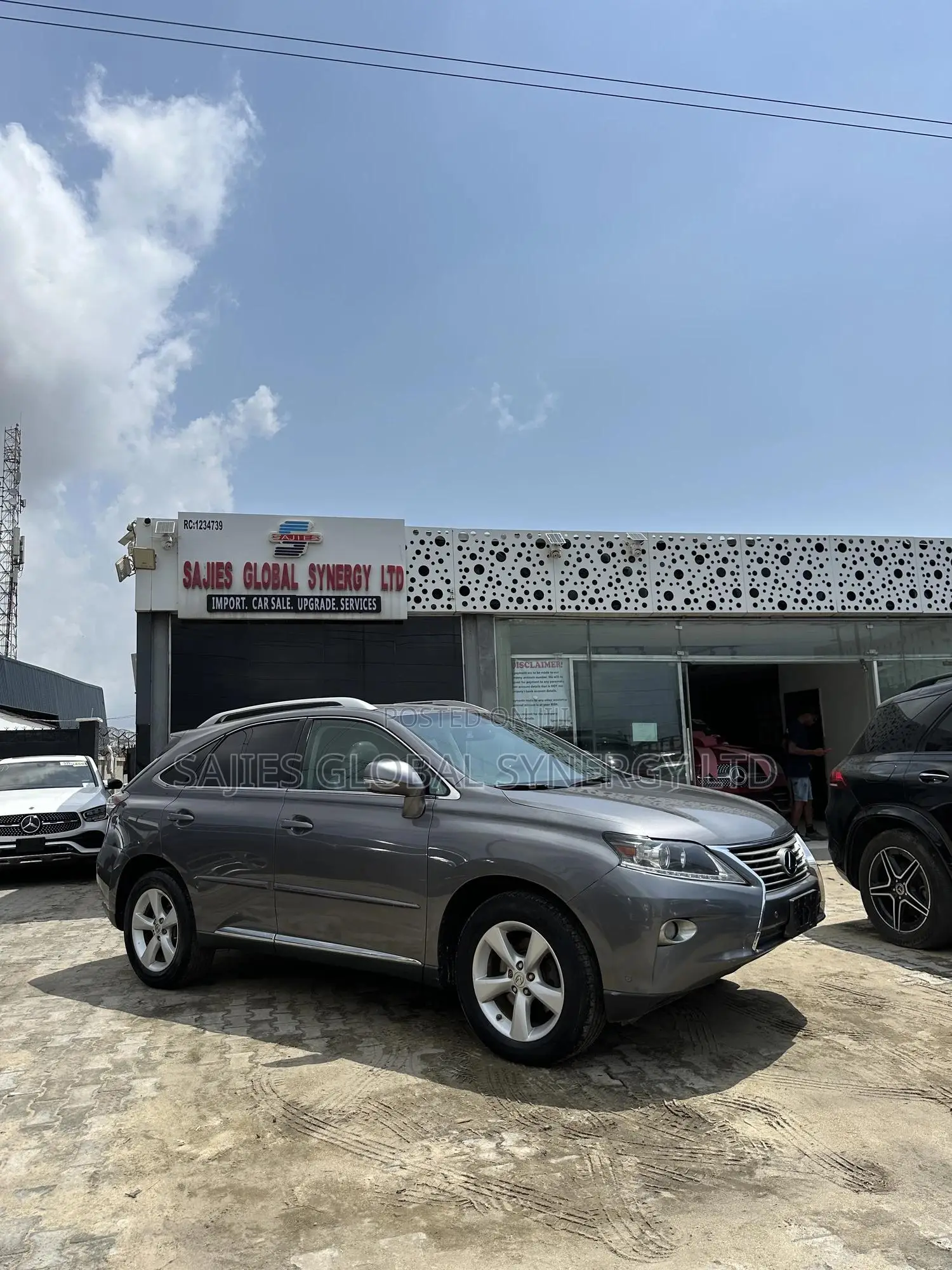 Lexus RX 350 2013 Gray