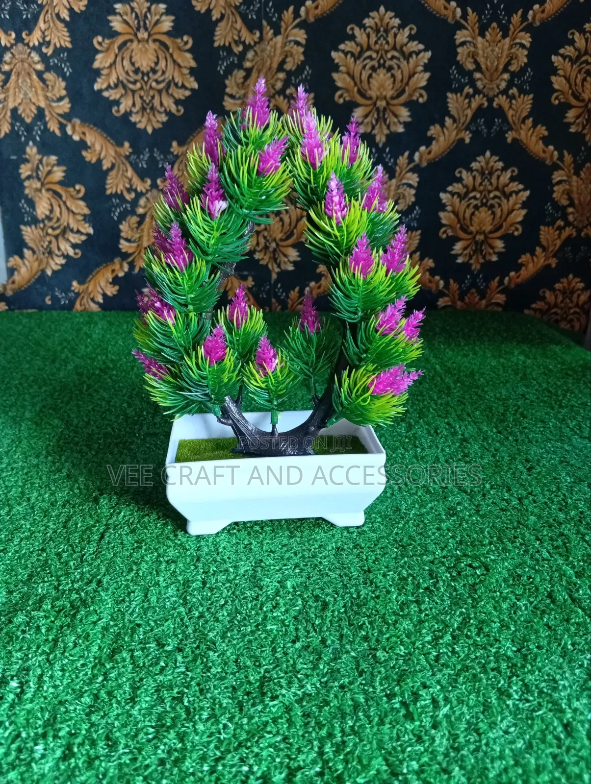 Artificial Potted Flowers With Free Gift