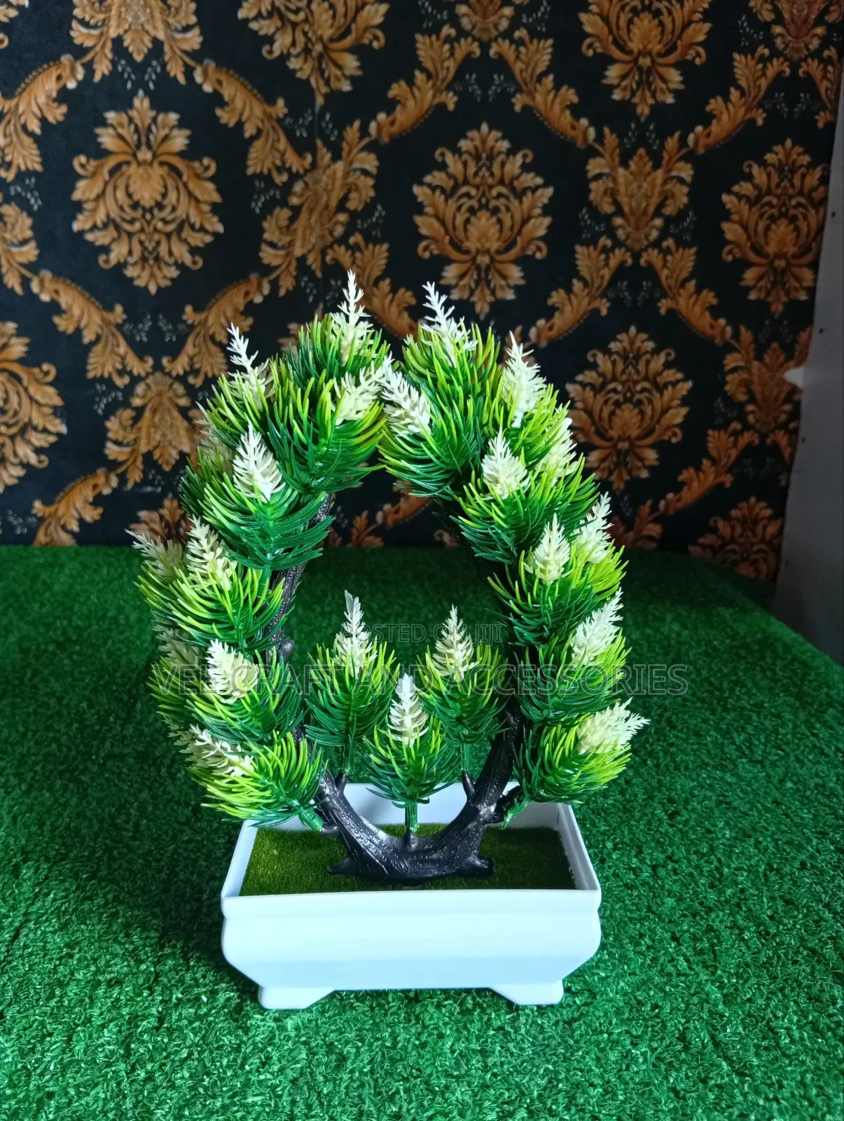 Artificial Potted Flowers With Free Gift