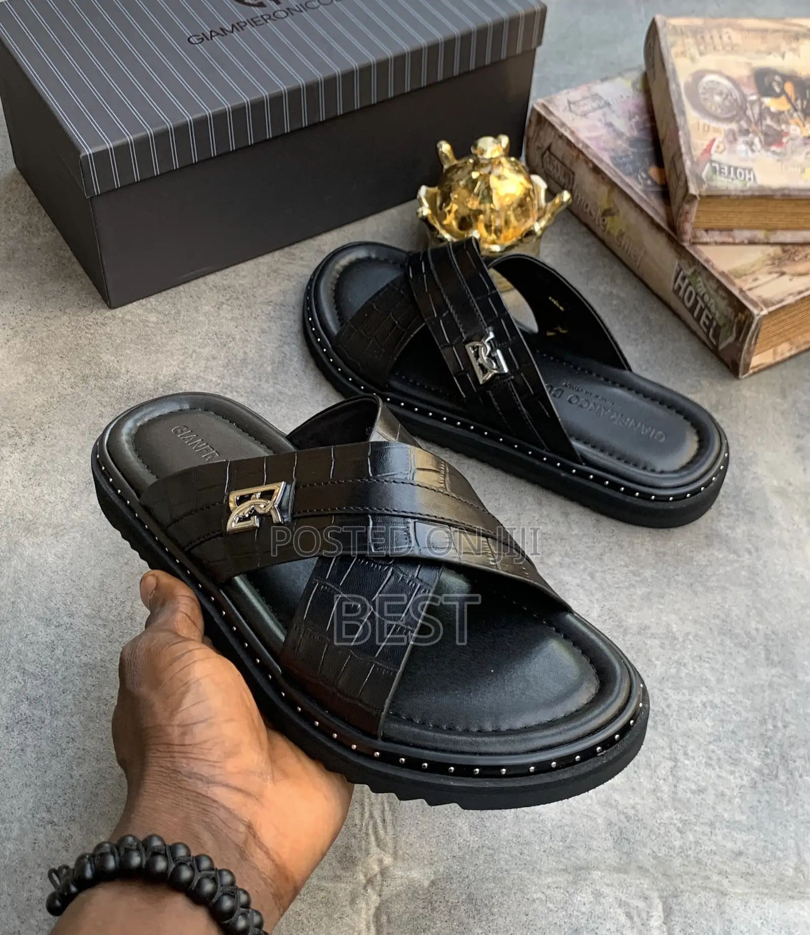 Top Quality Men’S Italian Luxury Men's Slippers