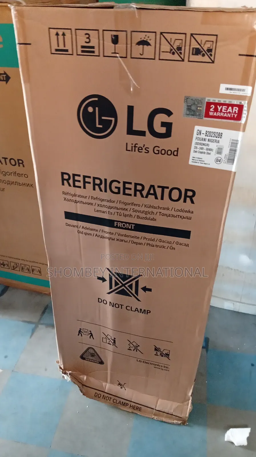 Lg 205l Inverter Double Door Top Freezer Refrigerator