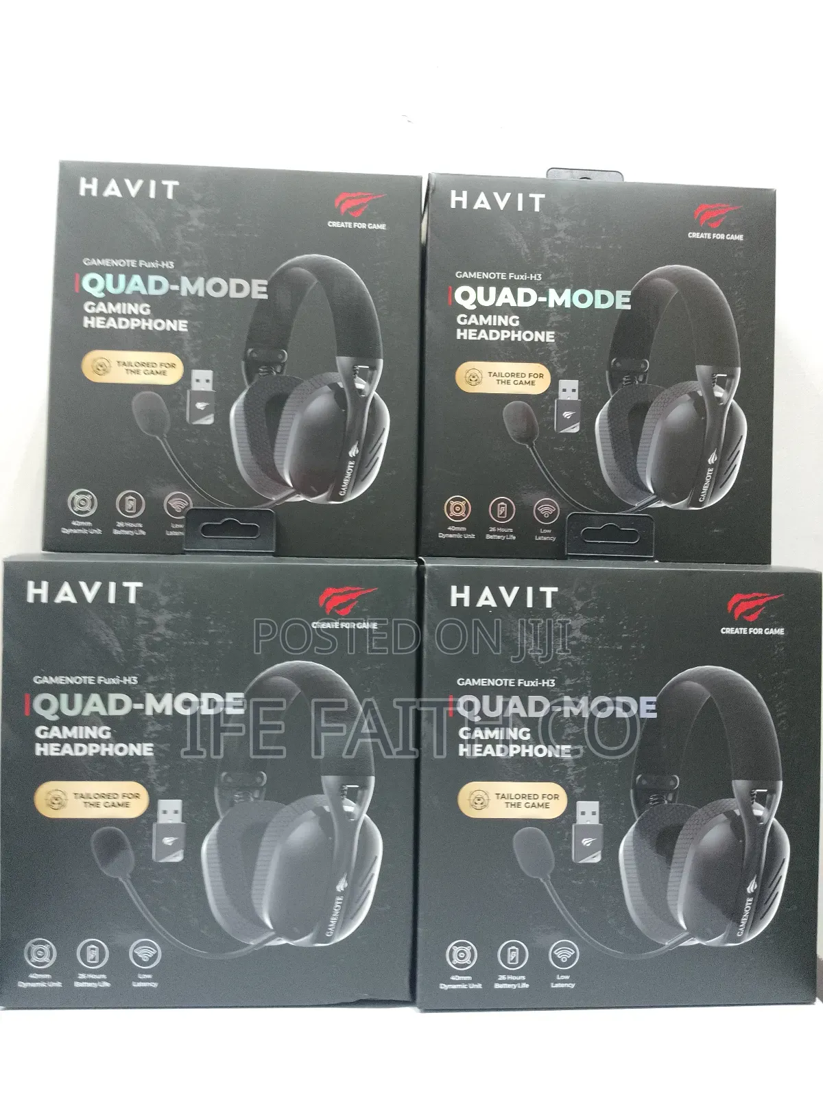 Havit Gamenote Fuxi-H3 Low Latency Headphones for Gaming Quad-Mode