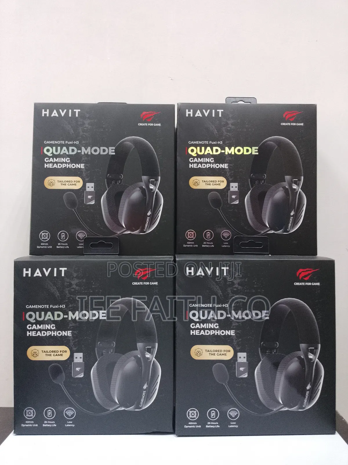 Havit Gamenote Fuxi-H3 Low Latency Headphones for Gaming Quad-Mode